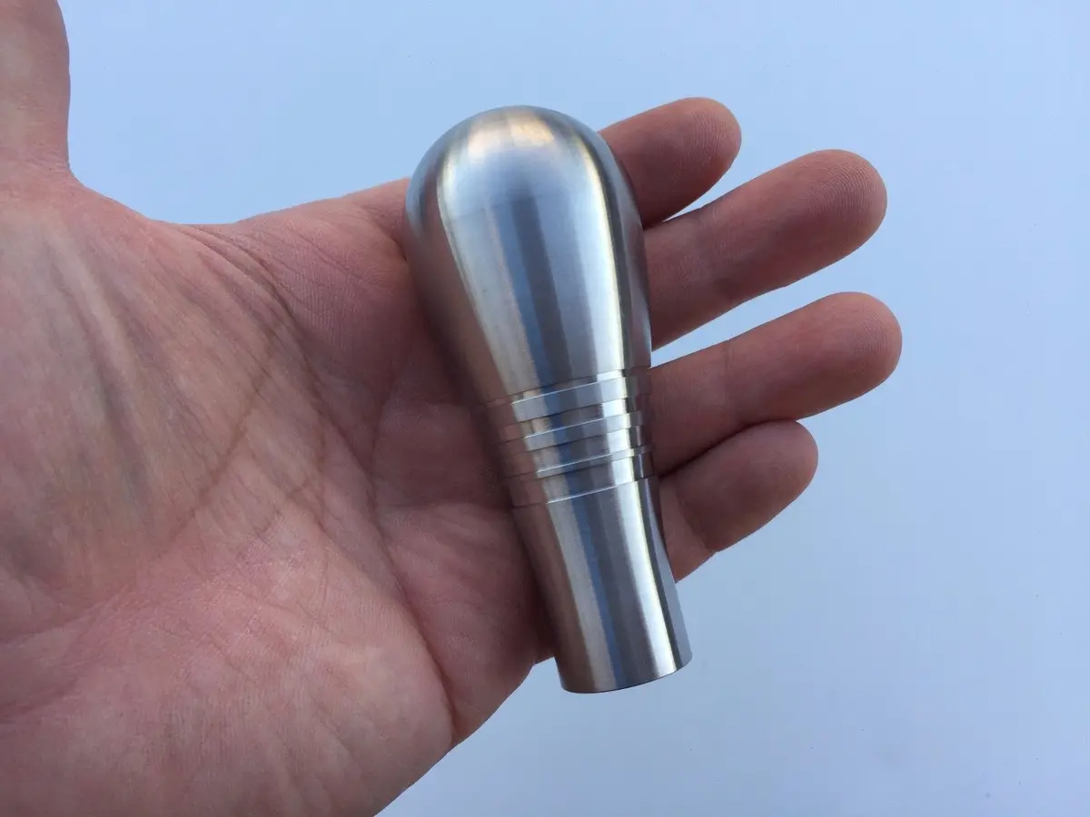 Teardrop Stainless Steel Shift Knob 10X1.25 G35 350Z 370Z Miata 1