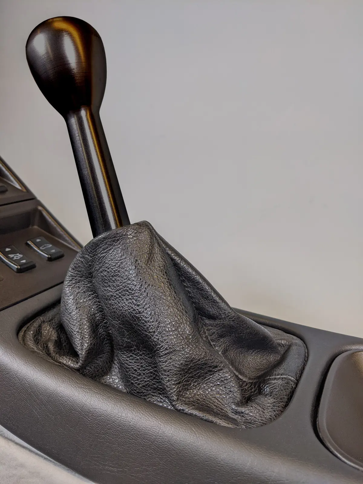 964/ 993 Billet Aluminum Short Shifter/ Integrated Knob- Black 1