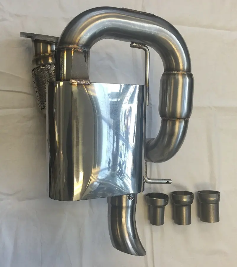 15-19 Slingshot Exhaust Version 2 With Adjustable Silencer 1