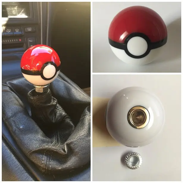 Pokemon Pokeball Shift Knob 1