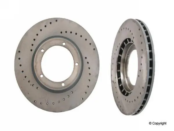 X-Drilled Brake Rotor 911 '84-'89 - Front Right 1