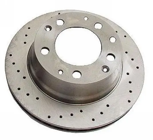 X-Drilled Brake Rotor Rear Right 911 '84-'89 Sebro 1