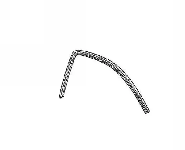 Porsche Upper Window Channel Guide Seal - Right 1