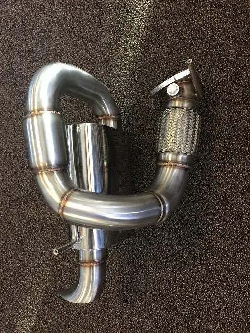 15-19 Slingshot  Exhaust With Build In Anti-Reversion Chamber & Cone Silencer 1
