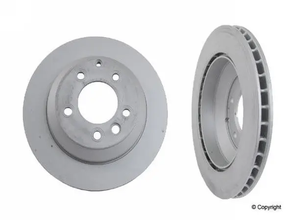 Porsche Brake Rotor Rear - 330 Mm Disc Zimmermann 1