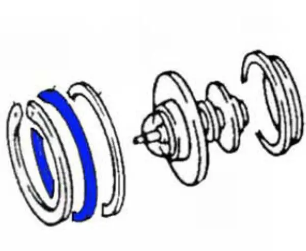 Porsche Thermostat Spacer 944 1