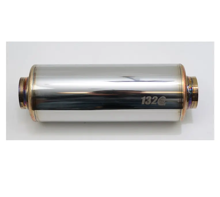 12 Inch Bottle Style R-Series Resonator Muffler 2.25" 2.5" 3" To Choose From 1
