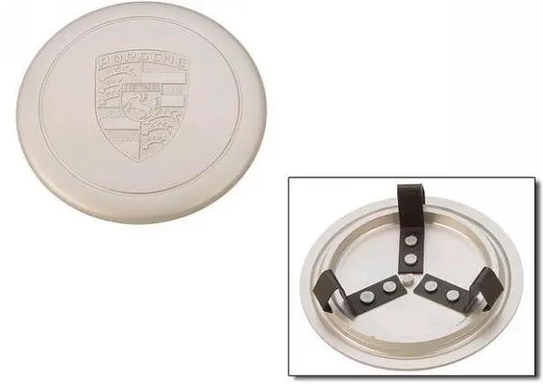 Porsche Wheel Center Cap - Silver Original 1