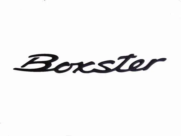 Porsche Emblem - Boxster - Black 1
