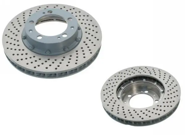 Porsche Brake Rotor Disc Front Left - Sebro Coated 1