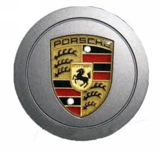 Porsche 993 Carrera S Center Wheel Cap Steel Grey 1