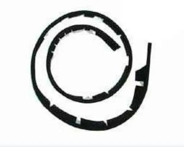 Porsche 993 Front Bumper Seal - Left 1