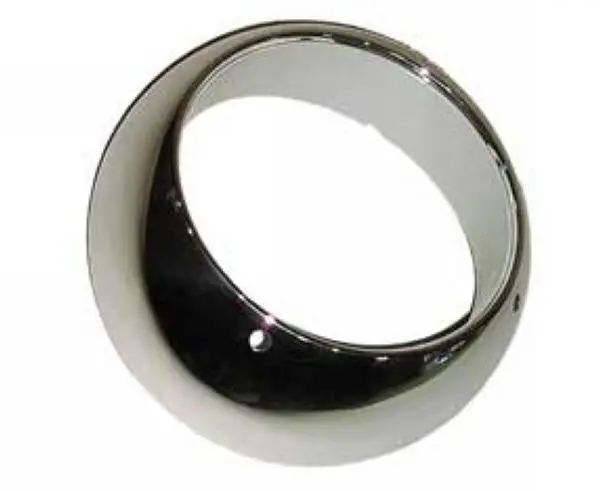 Porsche Sealed Beam Headlight Trim Ring - Chrome 1