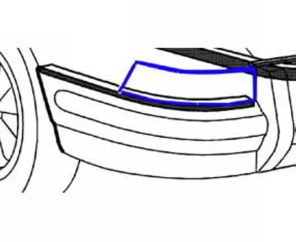 Porsche Tail Light Seal - Left 1