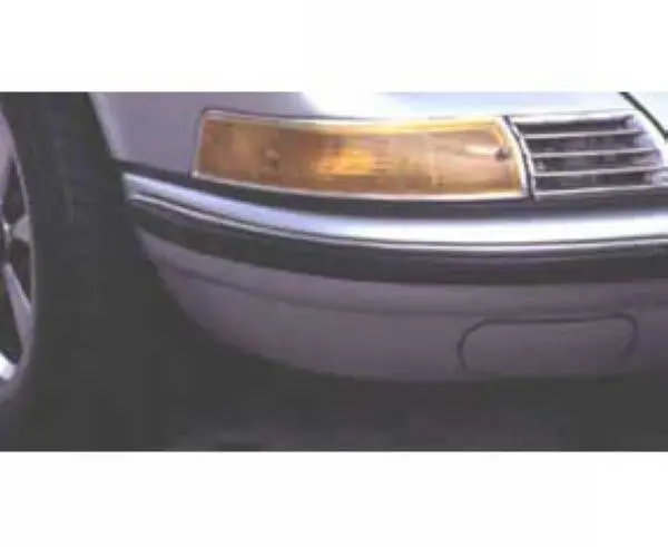 Porsche Turn Signal Lens - Right Silver Trim Usa 1