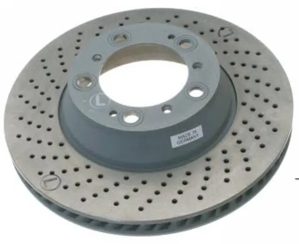 Porsche Brake Rotor Rear Left - Sebro Coated 1