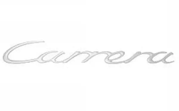 Porsche 996 Deck Lid Emblem Insignia - Carrera Sil 1