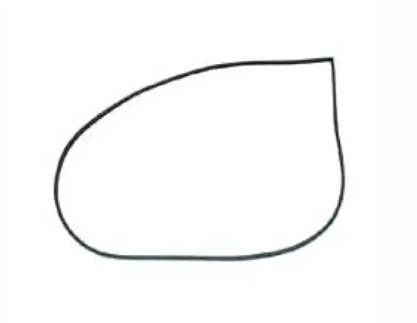 Porsche Door Seal Left Or Right Coupe 1