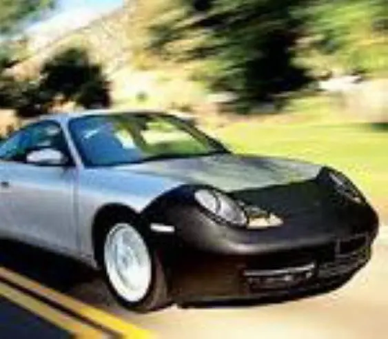 Porsche Bra - 996 Turbo Without Bumper Guards - 1