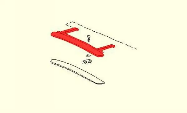 Porsche Sunroof Wind Deflector One Piece 1
