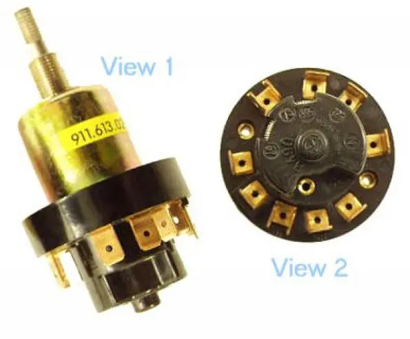 Porsche Headlight Switch 1