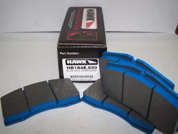 Porsche Brake Pads Front - Hawk 9012 Blue 1