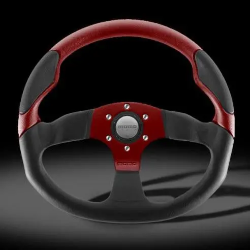 Momo Commando Steering Wheel - Red 350 Mm 1