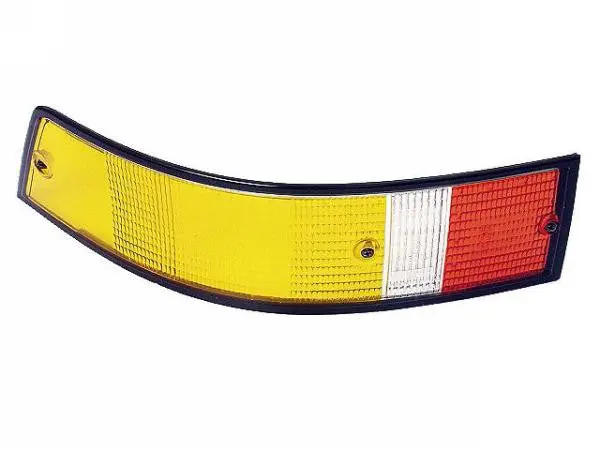 Porsche Tail Light Lens Left Euro Black Trim 1
