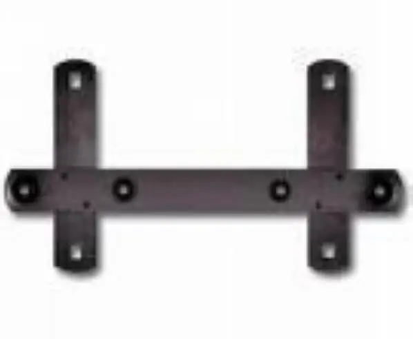 Porsche License Plate Bracket - Front 1