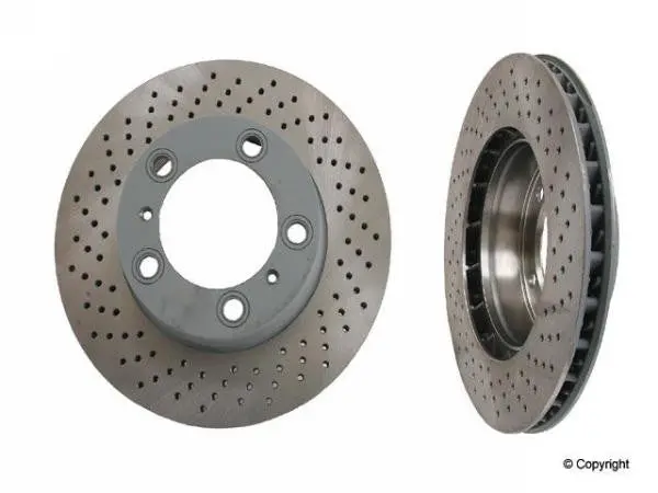 Porsche Brake Rotor Disc Front Left - Sebro Coated 1