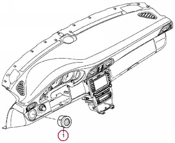Porsche Headlight Switch 1
