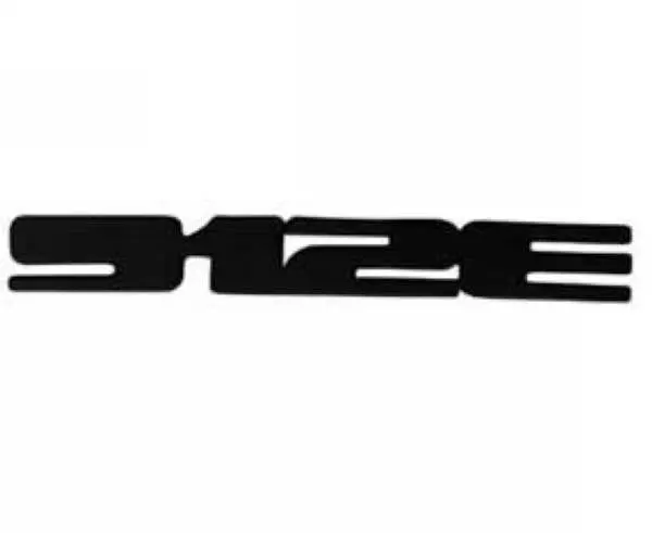 Porsche Emblem Badge Rear Deck - Black 912 E 1