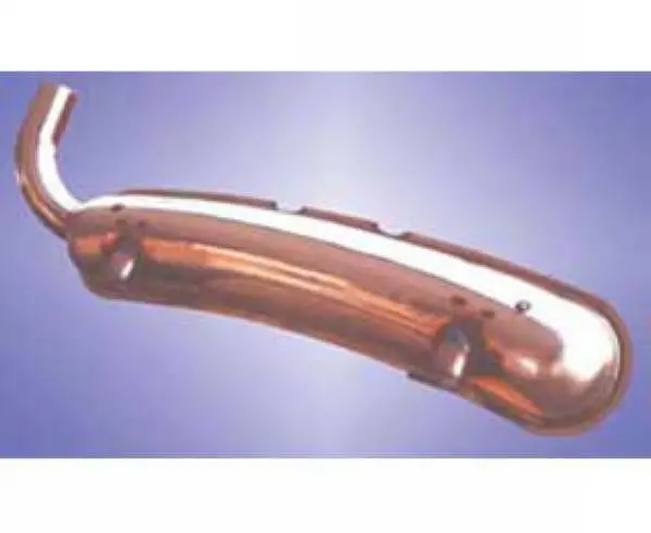 Porsche Muffler Dansk Polished Stainless Steel 1