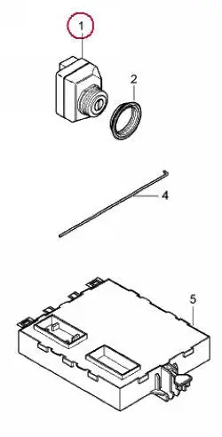 Porsche Ignition Switch Control Unit 1