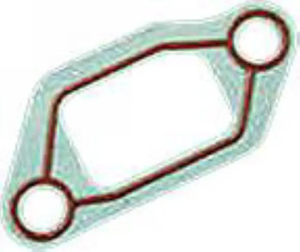 Porsche Water Hose Flange To Cylinder Head Gasket 1