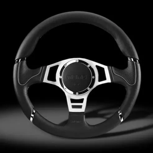 Momo Millenium Sport Steering Wheel - Gray 350Mm 1