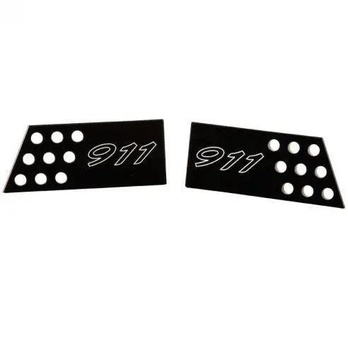 Porsche 911 Interior Door Handle Set - Black 1