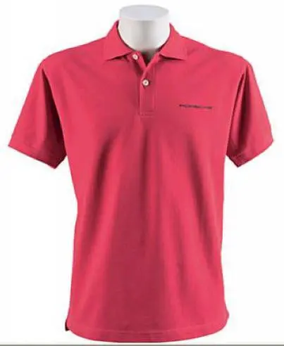 Porsche Basic Polo Shirt - Mens Red 1
