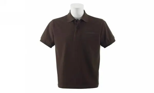 Porsche Basic Polo Shirt - Mens Brown 1