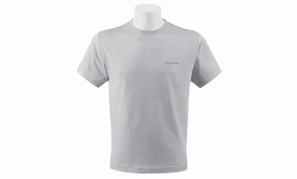 Porsche Basic T-Shirt Tee Shirt - Mens Gray 1