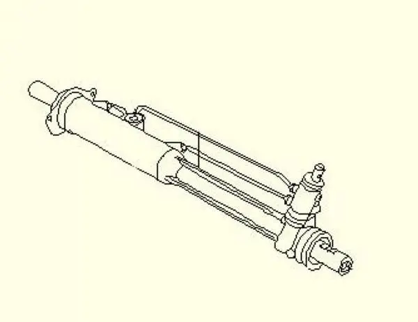 Porsche New Steering Rack - With Servotronic 1