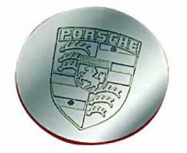 Porsche Wheel Center Cap - Silver Original 1