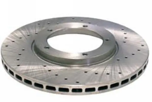 Porsche Cross Drilled Brake Rotor Front - Zimm 1