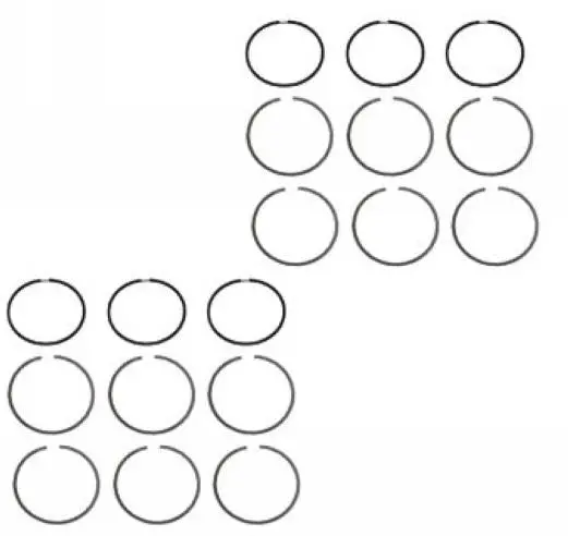 Porsche Piston Ring Set 1