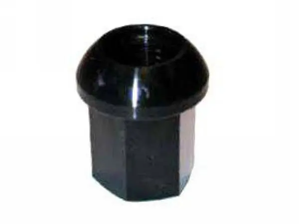 Porsche Wheel Lug Nuts - Black Coated Aluminum 1