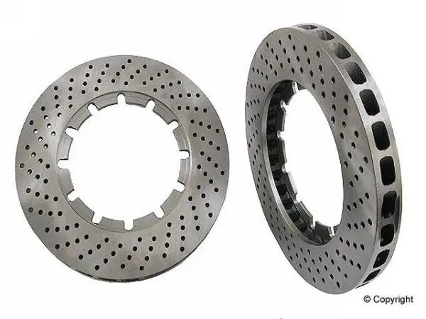 Porsche 911 Turbo Floating Brake Rotor Front Left 1