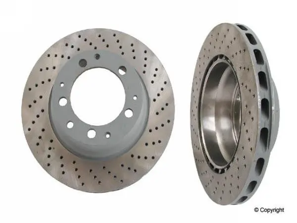 Porsche 911 Turbo 930 78-89 Brake Rotor Rear Right 1