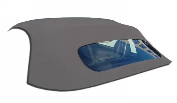 Porsche Boxster Convertible Top - Space Gray 1