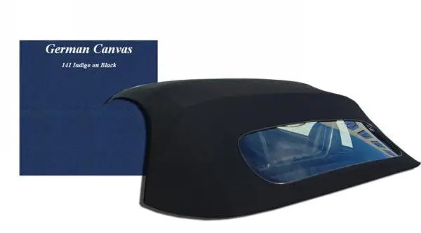 Porsche Boxster Convertible Top - Indigo Blue 1