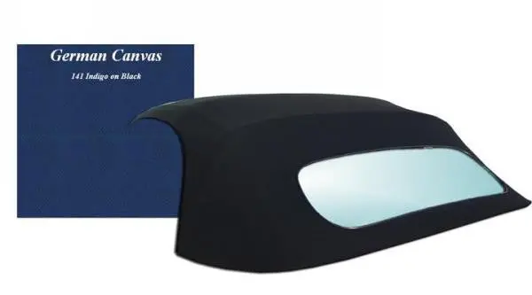 Porsche Boxster Convertible Top - Indigo Blue Twil 1